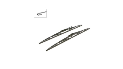 Set stergatoare parbriz BOSCH IVECO DAILY 1999-2014, Nissan INTERSTAR (X70), 2002-2007, Opel MOVANO, 1998-2010, Renault ESPACE II, 1992-1996, MASCOTT, 1999-2010, MASTER (D), 1998-2010, Volvo FE/FL, 2006-, DAF LF, 2001-2006, 600+600 mm; cu Duza spalator