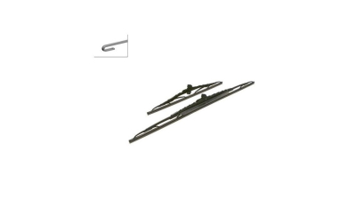 Set stergatoare parbriz BOSCH HONDA INSIGHT I40 (VF), Infiniti G/Q60, Kia CARENS RIO Mazda 5, Mazda CX-7, CX-9, PEUGEOT 206, 206+, Toyota AURIS AVENSIS VERSO CELICA COROLLA VERSO PRIUS (XW30), VERSO, 650+400 mm; cu Spoiler