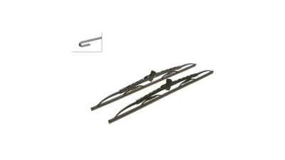 Set stergatoare parbriz BOSCH DACIA DUSTER, 2010-2017, LOGAN 2004-2013, SANDERO 2008-2013, Renault LANCIA Rover BMW E30/E36, DAEWOO Ford GAZ Hyundai Isuzu Jeep Kia LADA MITSUBISHI LANCIA Rover Nissan SEAT Skoda SSANGYONG Volvo SAAB, 500+500 mm
