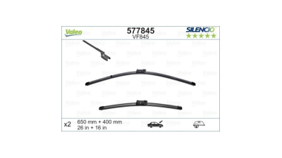 Lamela stergator Valeo 577845, parte montare : Stanga/ Dreapta