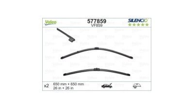 Lamela stergator Valeo 577859, parte montare : Stanga/ Dreapta