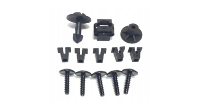 Set clipsuri fixare carenaj aripa interioara A6 (C4), 07.1994-10.1997; 80 (B4), 09.1991-12.1996; ; 100 (C4), 12.90-05.1994, 13 bucati la set