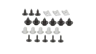 Set clipsuri fixare carenaj aripa interioara Micra (K12), 01.2003-11.2010; Note (E11), 04.2006-09.2013; Qashqai (J10), 03.2007-05.2014, 22 bucati la set