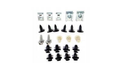 Set clipsuri fixare carenaj aripa interioara Juke (F15), 06.2010-08.2014; Juke (F15), 06.2014-, 24 bucati la set