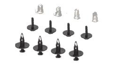 Set clipsuri fixare carenaj aripa interioara Focus (Daw/Dbw/Dnw/Dfw), 09.1998-11.2004, 12 bucati la set