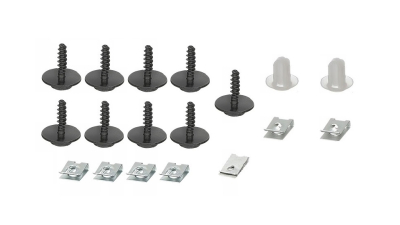 Set clipsuri fixare carenaj aripa interioara C-Max (C214), 06.2007-12.2010; Focus 2 (Da ), 11.2004-12.2010; Focus Iii, 12.2010-11.2014, 18 bucati la set