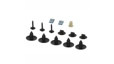 Set cleme fixare carenaj roata Renault Megane 1 1999-2002, Megane Scenic 1995-1999; 14 buc in set