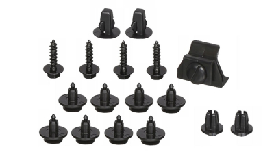 Set cleme fixare carenaj roata Toyota Auris E15 2007-2012; Avensis T27 2008-2019; Verso 2009-2013, Avensis Verso 2001-2004; 17 buc in set