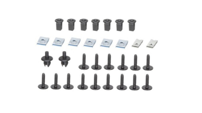 Set clipsuri fixare carenaj aripa interioara Alhambra (7v8/7v9), 04.1996-06.2010; Skoda Superb (3t), 06.2008-06.2013; Ford Galaxy (Wgr), 05.1995-04.2006, 32 bucati la set