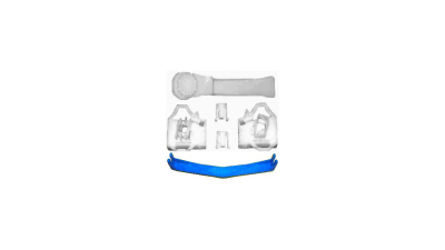 Clema macara geam Seat Ibiza Cordoba 6L, Vw Polo Classic 6KV, kit reparatie macara Fata , Dreapta, cu sistem fixare cablu
