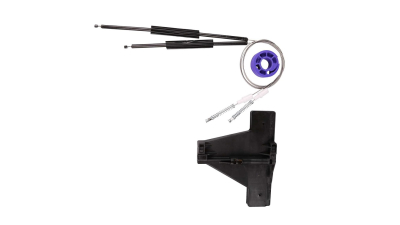 Kit reparatie macara usa Audi A3 (8p), 05.2003-04.2008, spate, Dreapta, 5 usi