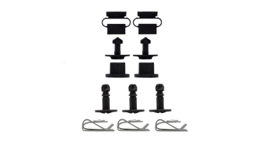 Set fixare scut protectie sub motor 80 (B3), 10.1986-08.1991; 80 (B4), 09.1991-12.1996, fixare scut sub motor