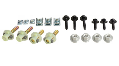 Set fixare scut protectie sub motor Master, 01.2010-10.2014; Master 2014-; Opel Movano, 01.2010-, fixare scut sub motor