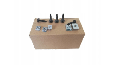 Set suruburi fixare scut bara fata Ford Fiesta (Ja8), 09.2008-01.2013; Fiesta (Ja8), 01.2013-12.2017, pentru scut bara fata, 10 bucati