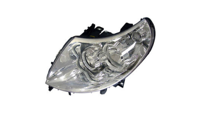 Far Peugeot Boxer 09.2006-08.2010, FIAT Ducato (250) 09.2006-08.2010, Citroen Jumper 09.2006-08.2010 TYC, partea Stanga, tip bec H1+H7 cu motoras, soclu rotund cu 8 pini, 