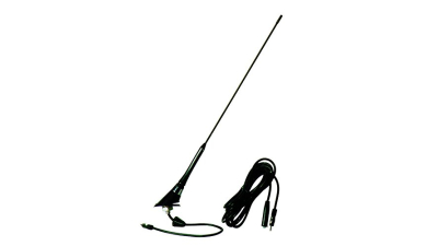 Antena auto Carpoint pavilion VW Audi BMW si Opel cu amplificator electronic, cu unghi reglabil 52° 