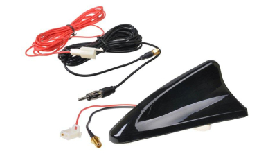 Antena auto reala Rechin neagra