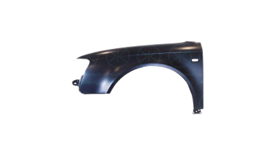 Aripa fata Audi A4 (B7), 11.2004-03.2008, partea Dreapta, cu gaura pentru semnalizare, 8E0821106D, 133502-J , galvanizata