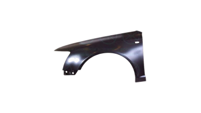 Aripa fata Audi A6 (C6) Sedan/Avant, 05.2004-10.2008, partea Dreapta, cu gaura pentru semnalizare, 4F0821104A, 133802-Q aluminiu