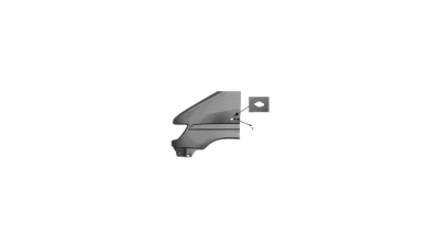 Aripa fata Mercedes Sprinter 208-414, 01.1995-03.2000, partea Dreapta, cu gaura pentru semnalizare MARE, 9016373101, 506202-Q