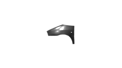 Aripa fata Peugeot 106(1_), 06.1996-12.2003, partea Stanga, cu gaura pentru semnalizare, 7841G7, 5706011J, cu gauri pentru ornament, galvanizata
