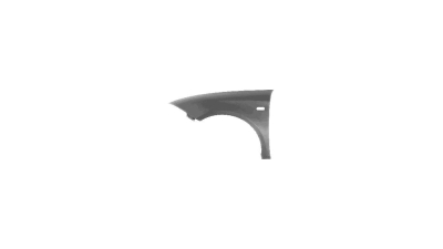Aripa fata Seat Leon (1P1), 06.2005-12.2012, partea Dreapta, cu gaura pentru semnalizare, 1P0821022, 672602-J galvanizata