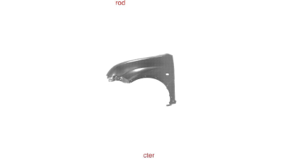 Aripa fata Suzuki Ignis (Fh), 10.2000-09.2003, partea Dreapta, cu gaura pentru semnalizare, 5761180G00, 741902