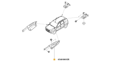 Balama Capota Fata Stanga Dacia Duster 2010-2018