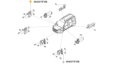 Balama Usa Inferioara Dacia Dokker 2012-2018 , Lodgy, Duster, Sandero