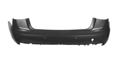 Bara spate Audi A6 (C7), 01.2011-06.2014 Model Sedan , Primerizat, cu orificii pentru senzori de parcare, 4G0807067A, 13E196