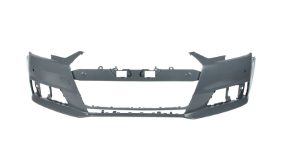 Bara fata Audi A4 (B9), 11.2015-, parte montare, cu primer, cu 2 gauri senzori parcare, 13D207-1, Aftermarket 8W0807065AGRU