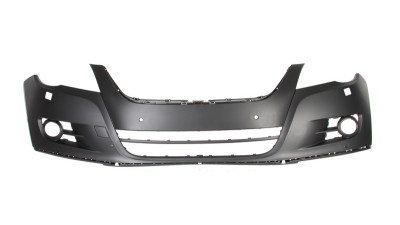 Bara fata VW Tiguan (5N), 09.2007-04.2011, grunduit, cu gauri pentru spalatoare faruri, cu gauri pentru senzori de parcare, 5N0807217E