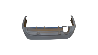 Bara spate Renault Fluence , cu gauri pentru senzori parcare, spoiler spate Original 960304463R