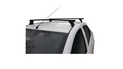 Set Bare Transversale portbagaj cu cheie Dacia Logan 2 Berlina/Sedan 2012-2019, Sandero 2 2012-2019, aftermarket
