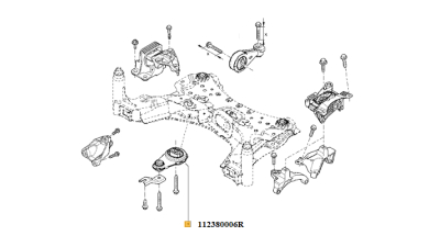 Bieleta Inferioara Renault Scenic/Grand Scenic 3 2009-2016, Megane Cc, Megane 3 2008-2016, Motorizare 1.4/1.5d