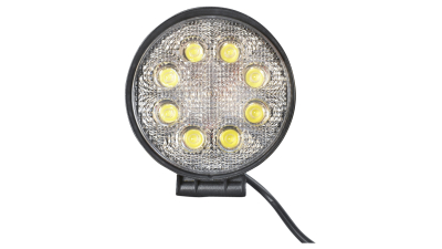 Lampa 8 LED-uri 10-60V 24W unghi de radiere 60 rotund