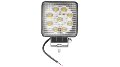 Lampa 9 LED-uri 10-60V 27W unghi de radiere 60 patrat