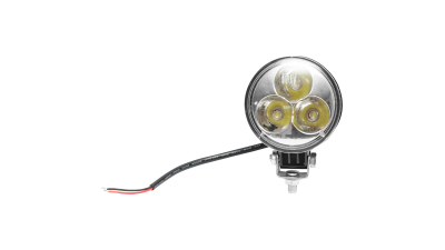 Lampa cu 3 LED-uri 10-30V 9W unghi radiere 30 de grade tip spot 82x52mm IP67 6000K Breckner Germany