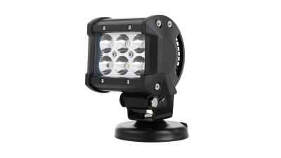 Lampa cu 6 LED-uri 10-30V 18W unghi radiere 30 de grade tip spot 4/9.8cm 6000K IP67 Breckner Germany