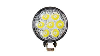 Lampa cu 7 LED-uri 10-30V 21W unghi radiere 30 de grade tip spot 110x110x60mm IP67 6000K Breckner Germany