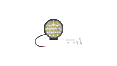 Lampa cu 14 LED-uri 10-30V 42W unghi radiere 60 de grade tip flood 114x114x61mm IP67 6000K Breckner Germany