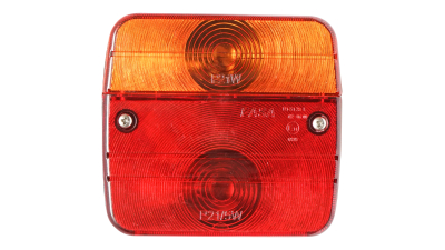 Lampa stop stanga/dreapta spate remorca/camioncu iluminare placuta inmatriculare 105x97x49mm