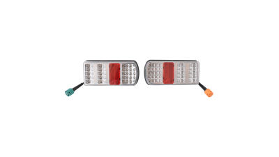 Set lampi spate camion LED 12V E-mark 227x106x55mm