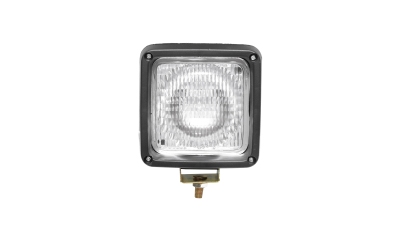Proiector patrat L=100mm, pentru bec halogen H3 12V 55W - 24V 70W fara bec