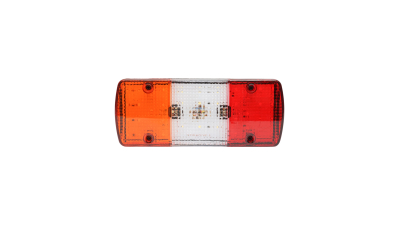 Lampa spate dreptunghiulara 28 LED-uri cu 3 compartimente 12V