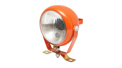 Lampa de lucru portocalie reglabila cu intrerupator actionat prin tragere Breckner Germany