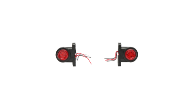 Lampi laterale de gabarit cu LED 12-24V, rosu-alb FR0102 Breckner Germany