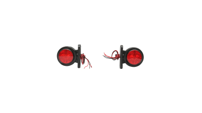 Lampi laterale de gabarit cu LED 12/24V, rosu-alb Breckner Germany