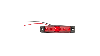 Lampa laterala de gabarit led rosie 12-24V FR0172 Breckner Germany