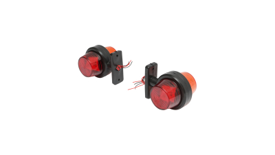 Lampa pozitie led rosu-galben 60mm 12-24V Breckner Germany
